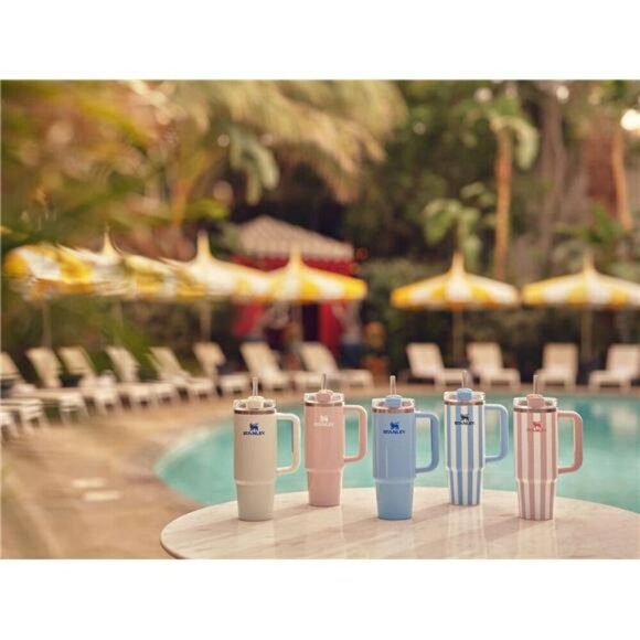 Stanley Quencher H2.0 Tumbler 30 oz Cup with Handle Straw Insulated Travel Mug - Picture 4 of 5